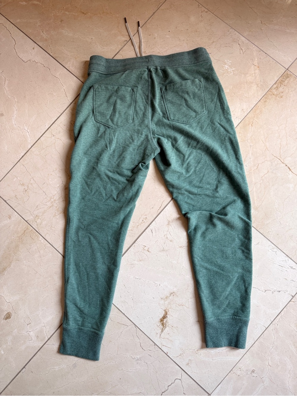 L.L. Bean ladies Forest Green Knit Joggers